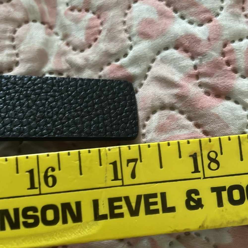 Calvin Klein Black Leather Belt with Reversible Design - Picture 5 of 7